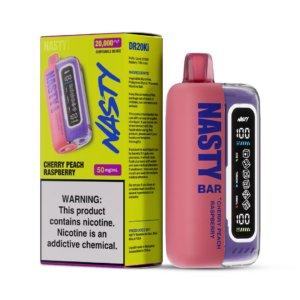 NASTY Bar 20 000 Puffs Cherry Peach Raspberry