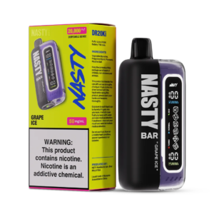 NASTY Bar 20 000 Puffs Grape Ice