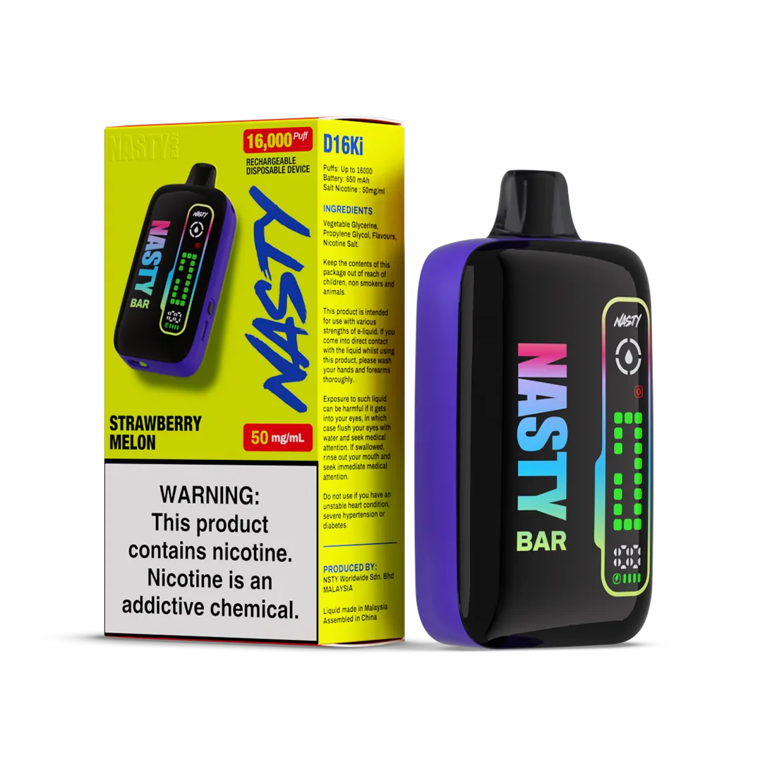 NASTY Bar 16 000 Puffs Strawberry Lemon